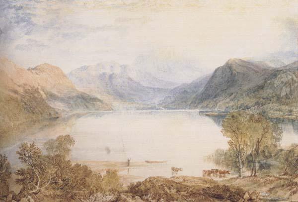 Joseph Mallord William Truner Ullswater from Gowbarrow Park Walter Fawkes Gallery(mk47) Sweden oil painting art